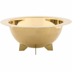 Skleda za solato COSMIC DINER LUNAR, 34 cm, medenina, Seletti