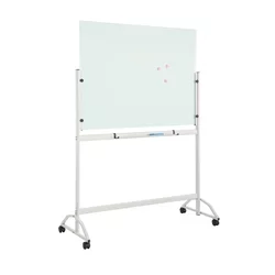 Steklena magnetna tabla mobilna topboard 90x120