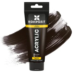 Akrilna barva STANDART Kompozit 75 ml - 84 temno rjava