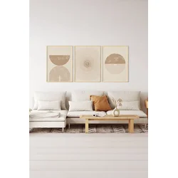 Wallity slika 3Dartsoho14, 3 dijela, 33 x 48 cm