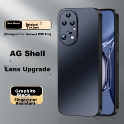 Shangsu Maska za mobilni telefon Huawei P50 Pro, Crna