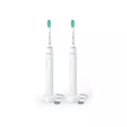 Električna zobna ščetka Philips Sonicare S3100 HX3675 / 13, dvojno pakiranje, bela + črna