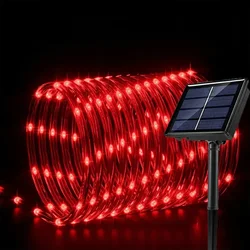 Crevo solarne sijalice 10m CRVENA