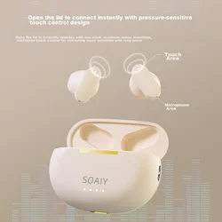 Soaiy Bluetooth slušalice SL6 Pro, Bele