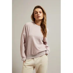 Womens Moodo sweatshirt with open back - pink