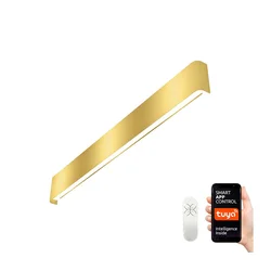Immax NEO 07137-G - LED SMART prigušiva svetiljka LINEA LED/40W/230V + daljinski upravljač 76 cm