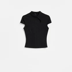 Reserved - Bluza sa izrezom u obliku suze na dekolteu