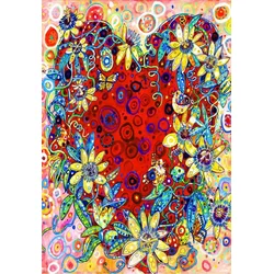 BlueBird - Puzzle Sally Rich: Passion Flower 1000 - 1 000 kosov