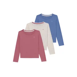 Abercrombie & Fitch Majica kraljevo modra/greige/magenta