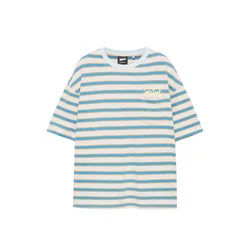 Pull&Bear Majica STWD azur/oliva/bela