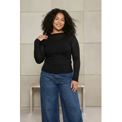Trendyol Curve Ženska bluza Tbbss26Af00026, Crna