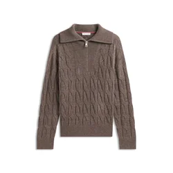 TOMMY HILFIGER Pulover čokolada