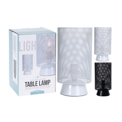 Koopman stolna lampa H25 cm crna