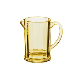 STEKLENI KOZAREC ZA VODO SORRENTO 320 ML RUMEN