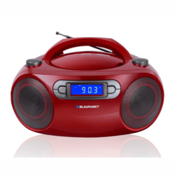 Blaupunkt BB18RD Boombox radio, crveni