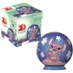Ravensburger 3D puzzle - Stitch/ Angel - 54 dela