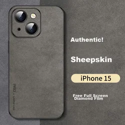 Shangsu Maska za mobilni telefon iPhone 15 Plus, Siva