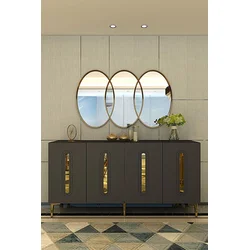 Hanah Home Komoda, 150x75x32cm, Antracit