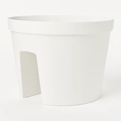 Žardinjera Monako / bela boja/ 30cm
