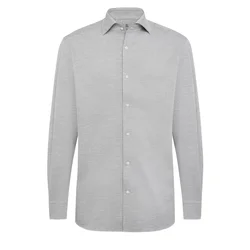 Boggi Milano Srajca siva/antracit/bela