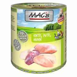 MAC´s Cat 6x800 g - Kitten teletina & piščančja srca