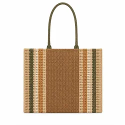 Plažna torbica LS Collection - zelena