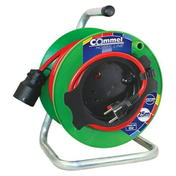 COMMEL Kabl Sa Motalicom PVC Bubanj 280mm Za Kosilice 25m H05VV-F 3G1,5 C0991