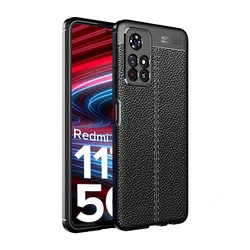 Maska Elegant man exclusive za Xiaomi Redmi Note 11T/ Poco M4 Pro 5G, Crna