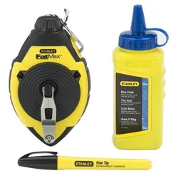 Stanley Komplet krede Fatmax + modra kreda 115G + vodna tehtnica - S/47-681-0
