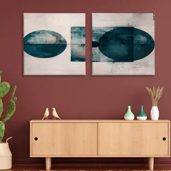 Zidna slika ASR_CNV2-14, 40x40cm, 2 dijela