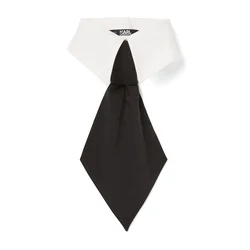 Karl Lagerfeld Ovratnik črna/bela