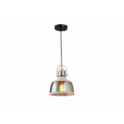 RUSTIK 94 VISILICA 1*E27 WHITE/COPER/COGNAC GLASS