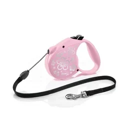 Flexi Povodac za pse Standard, 5m, Roze