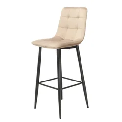 Barska stolica BC 1722 Bez - Crne metalne noge ( 776-039 )