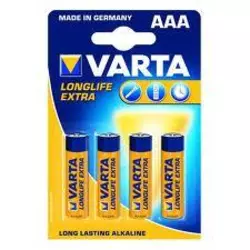 Varta Alkalna mikro baterija VARTA Longlife, komplet od 4 komada