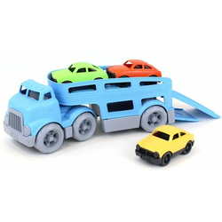 Traktor Green Toys z avtomobili