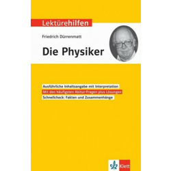 Lektürehilfen Friedrich Dürrenmatt Die Physiker