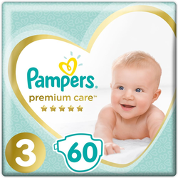 Pampers pelene Premium Care veličina 3 (6-10 kg) 60 kom