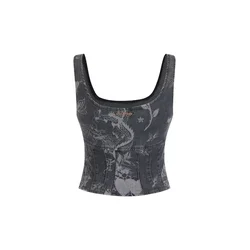 Ed Hardy Top dimno modra/moder denim