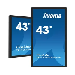 IIYAMA Prolite TF4339AS-B1AG Business Monitor - 108 cm (42.5), 4K UHD (3840x2160), IPS LED, 60Hz, 8ms, 500 cd/m2