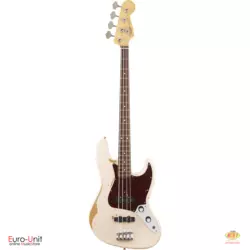 Fender Flea Jazz Bass, Rosewood Fingerboard, Roadworn Shell Pink