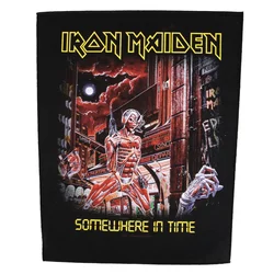 Velik našitek Iron Maiden - Somewhere In Time - RAZAMATAZ - BP0839