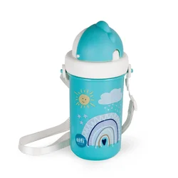 Elfi flašica sa slamčicom FANTASY 360 ml – Duga