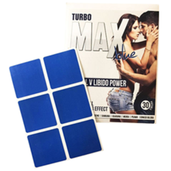 Turbo Max Blue Flasteri za spolnu moć