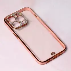 Maska za telefon Cirkon Camera za iPhone 14 Pro 6.1 roze