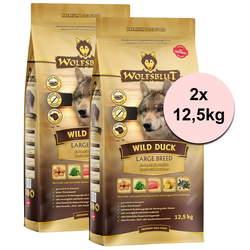 WOLFSBLUT Wild Duck Large Breed 2x12,5 kg