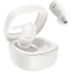 Wireless headphones Baseus Bowie WM02 TWS, Bluetooth 5.0 (white)