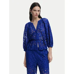 Desigual Bluza 25SWBW24 Modra Regular Fit