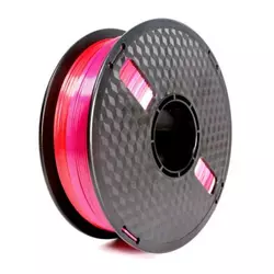 GEMBIRD - 3DP-PLA-SK-01-RP PLA Svilenkasti duga Filament za 3D stampac 1.75mm, kotur 1KG red/purple