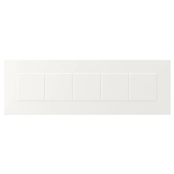 STENSUND Front fioke, bela, 60x20 cm